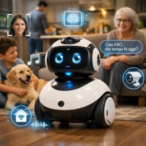 Enabot EBO Max: il robot domestico con AI che osserva, impara e assiste la famiglia