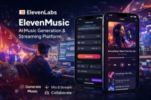 ElevenLabs lancia ElevenMusic, l’app AI che unisce generazione musicale e streaming in un’unica piattaforma