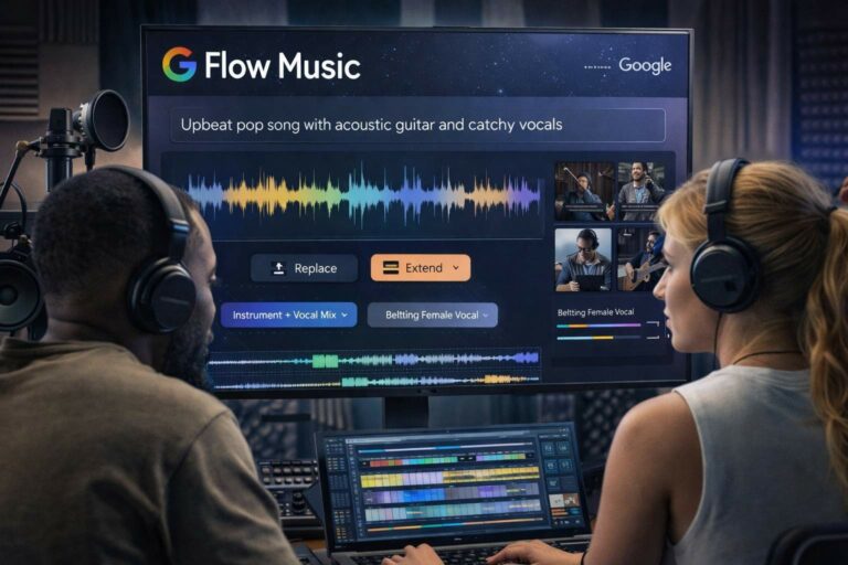Google Flow Music con Lyria 3 Pro per la produzione e l’editing audio ...