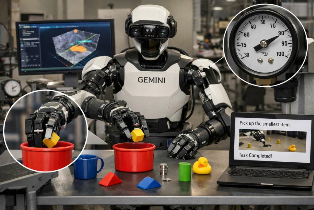 Gemini Robotics-ER 1.6, il nuovo modello AI di Google che permette alle ...