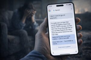 Google aggiunge funzioni di supporto psicologico a Gemini dopo una causa legale