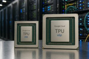 Google supera Microsoft con i chip proprietari TPU, che la rendono leader mondiale nella potenza per l’AI