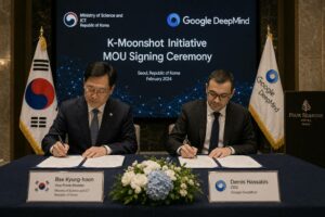 Progetto K-Moonshot: la Corea del Sud firma un patto con Google DeepMind per guidare la ricerca scientifica globale con l’AI