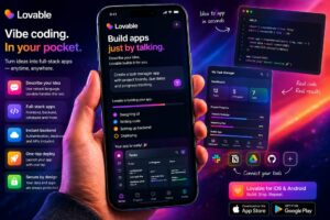 Lovable porta il vibe coding su smartphone con l’app mobile per creare app dal telefono