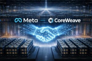 Meta amplia l’accordo con CoreWeave per aumentare la capacità AI