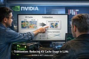 NVIDIA TriAttention, tecnica per ridurre la memoria necessaria ai modelli linguistici