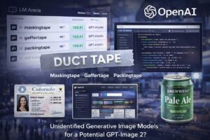 Duct Tape: il nuovo misterioso modello AI che scrive perfettamente e crea immagini identiche alla realtà
