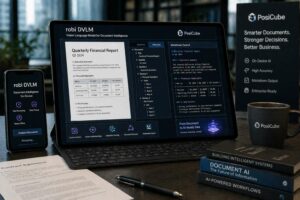 PosiCube lancia robi DVLM, l’AI che legge e organizza documenti complessi direttamente in smartphone
