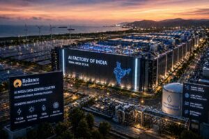Reliance costruisce a Andhra Pradesh, in India, il più grande centro per l’intelligenza artificiale alimentato a energia solare