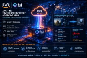 AWS rafforza la sua posizione nell’AI generativa diventando il cloud provider preferenziale di fal