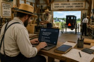 L’intelligenza artificiale entra nelle comunità Amish dell’Ohio per supportare imprese e attività produttive