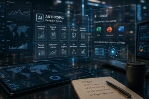 Anthropic lancia dieci nuovi agenti AI specializzati per investment banking, credito e compliance finanziaria
