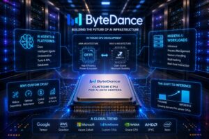 ByteDance sviluppa CPU proprietarie per sostenere la crescita dei servizi AI basati su agenti