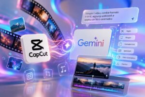 CapCut entra nell’app Gemini: editing conversazionale di immagini e video dentro il chatbot di Google