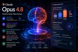 Claude Opus 4.8 introduce una nuova modalità Fast più economica e punta su allineamento e affidabilità del codice