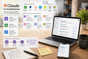 Claude for Small Business: Anthropic porta workflow agentico su QuickBooks, PayPal e HubSpot per PMI e solopreneur senza team IT