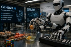 Genesis AI sviluppa una mano robotica umanoide e GENE-26.5, un modello AI generalista per lavori industriali di precisione