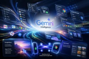 Google trasforma Android in un sistema operativo AI attivo con Gemini Intelligence e lancia i nuovi laptop Google Book