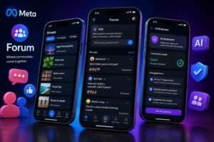 Meta accelera sulla strategia multi-app AI con il lancio di Forum, community simile a Reddit