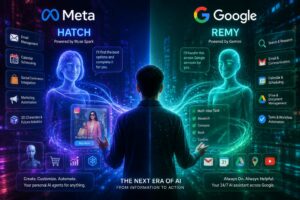Arrivano i nuovi assistenti AI che fanno le cose al posto tuo: le architetture Hatch di Meta e Remy di Google