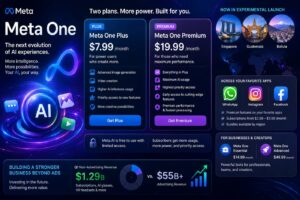 Meta avvia i test degli abbonamenti a pagamento per Meta AI con Meta One