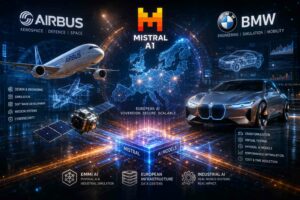 Airbus e BMW scelgono Mistral AI per accelerare l’AI industriale e rafforzare l’autonomia tecnologica europea
