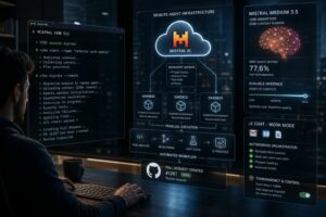 Mistral AI e coding agentico con Mistral Vibe e le capacità di inferenza dinamica di Medium 3.5