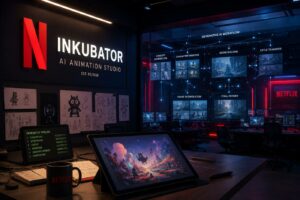 Netflix crea INKubator, studio interno dedicato alla produzione di animazione con AI generativa