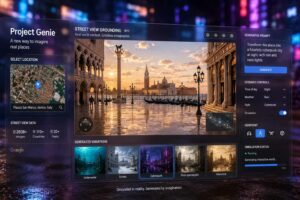 Google collega Street View a Project Genie: simulazioni AI interattive basate su città reali e world model generativi