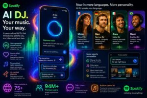 Spotify espande AI DJ in italiano e trasforma il servizio musicale in una piattaforma conversazionale basata sull’intelligenza artificiale