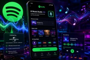 Spotify introduce cover e remix AI con licenza ufficiale grazie all’accordo con Universal Music Group
