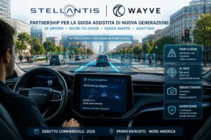 Stellantis e Wayve sviluppano la guida assistita AI a mani libere prevista dal 2028