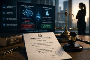 Licenziata da un algoritmo AI: il Tribunale di Genova ordina il reintegro della lavoratrice