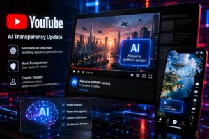 YouTube introdurrà etichette automatiche per i video AI fotorealistici anche senza dichiarazione dei creator