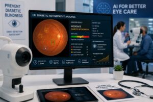 L’intelligenza artificiale accelera la diagnosi della retinopatia diabetica e riduce il rischio di cecità