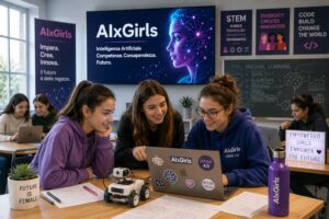 AIxGirls porta la formazione sull’intelligenza artificiale nelle scuole per ridurre il divario di genere nelle discipline STEM
