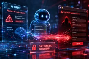 AI agent e sicurezza: uno studio mostra che il 35% comunica dati sensibili anche dopo aver riconosciuto una truffa