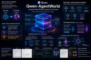 Alibaba rilascia Qwen-AgentWorld, un modello che simula gli ambienti degli agenti AI