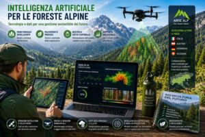 Arge Alp sperimenta l’intelligenza artificiale per monitorare la salute dei boschi alpini