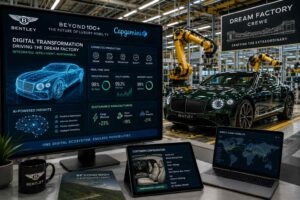 Capgemini guida la trasformazione digitale di Bentley Motors con AI e produzione intelligente