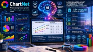 ChartNet insegna all’intelligenza artificiale a comprendere e interpretare i grafici