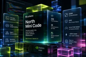 Cohere rilascia North Mini Code, un modello open source per agenti di sviluppo eseguibile su una singola GPU H100