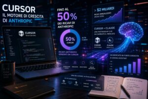 Cursor ha rappresentato fino al 50% dei ricavi di Anthropic nel mercato dell’AI per lo sviluppo software