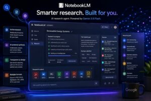Google aggiorna NotebookLM con ricerca autonoma, Gemini 3.5 Flash e generazione avanzata di contenuti