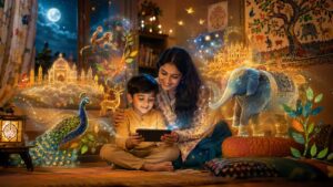 Katha Room integra racconti tradizionali indiani e AI per creare storie personalizzate per bambini