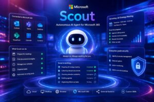 Microsoft Scout porta gli agenti autonomi OpenClaw all’interno di Microsoft 365