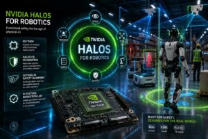 NVIDIA presenta Halos for Robotics, piattaforma di sicurezza full-stack per robot umanoidi e industriali