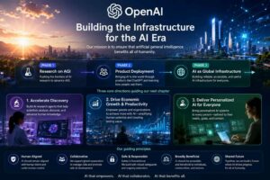 OpenAI definisce la Fase 3 della sua crescita: infrastruttura AI, ricerca automatizzata e diffusione su larga scala