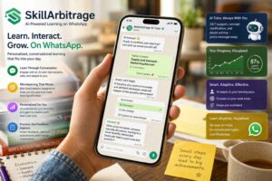 SkillArbitrage utilizza WhatsApp e l’intelligenza artificiale per creare percorsi formativi personalizzati