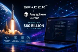 SpaceX acquisisce Cursor con un’operazione azionaria da 60 miliardi di dollari